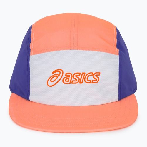 Baseballsapka ASICS Performance Running 5 Panel sun coral/brilliant white