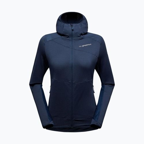 Női polár kapucnis pulóver La Sportiva Aequilibrium Thermal Hoody night sky/chalk