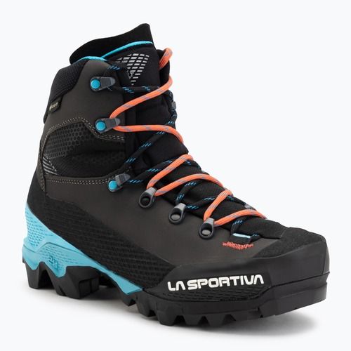 Női magashegyi bakancs La Sportiva Aequilibrium LT GTX black/hibiscus