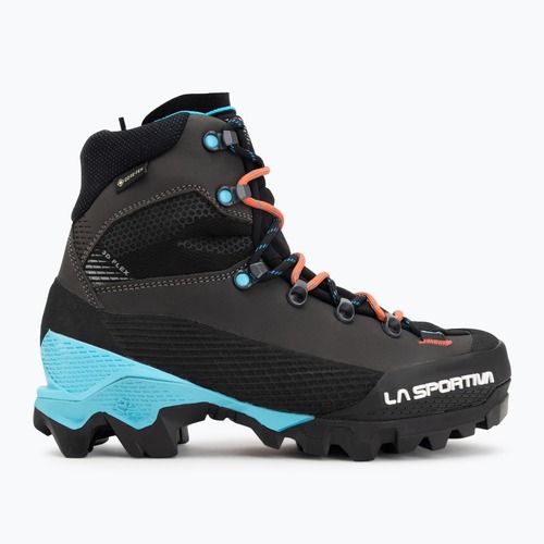 Női magashegyi bakancs La Sportiva Aequilibrium LT GTX black/hibiscus