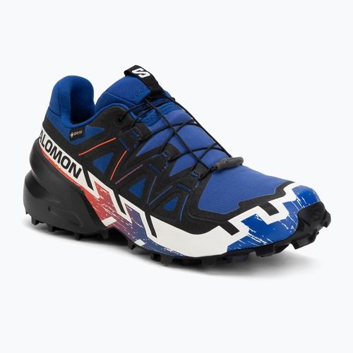 Futócipők Salomon Speedcross 6 GTX surf the web/fiery red/white