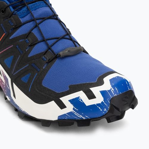 Futócipők Salomon Speedcross 6 GTX surf the web/fiery red/white