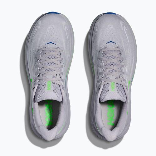 Férfi futócipők HOKA Clifton 10 ash grey/neon green