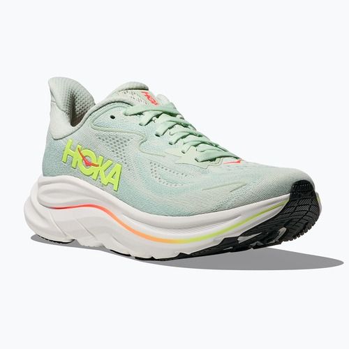 Női futócipők HOKA Clifton 10 sea glass/neon flame