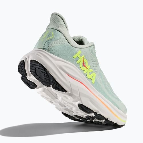 Női futócipők HOKA Clifton 10 sea glass/neon flame