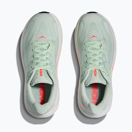 Női futócipők HOKA Clifton 10 sea glass/neon flame