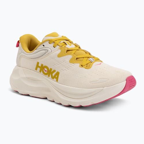 Női futócipő Hoka Gaviota 6 birch/yellow gold