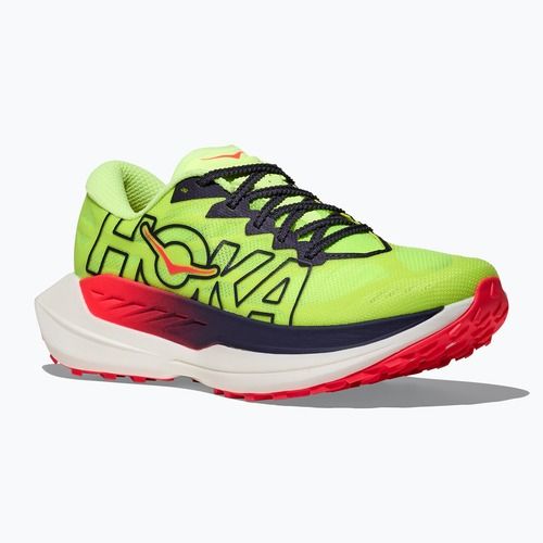 Női futócipők HOKA Rocket X Trail neon yuzu/neon flame
