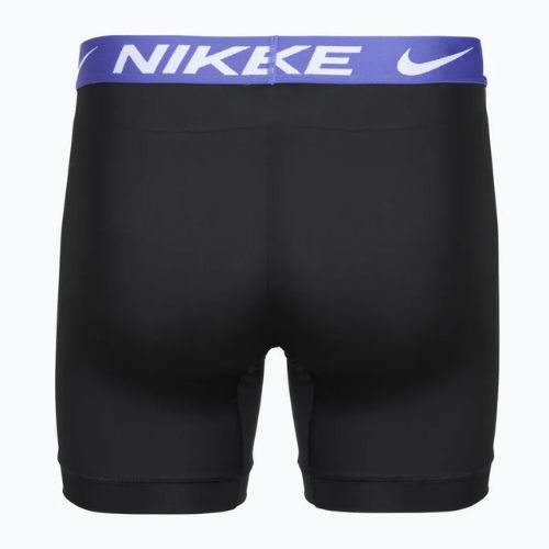 Férfi boxeralsó Nike Essential Micro 3 pairs black/sapphire/wolf grey/team crimson