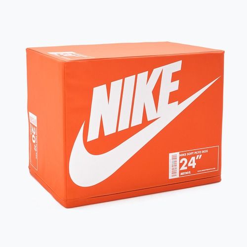 Plyometrikus doboz Nike Strength Soft Plyo Box orange/white