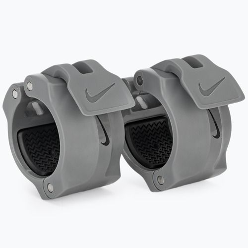 Súlyzórúd bilincsek Nike Strength Barbell Collars 2 pcs. grey/black