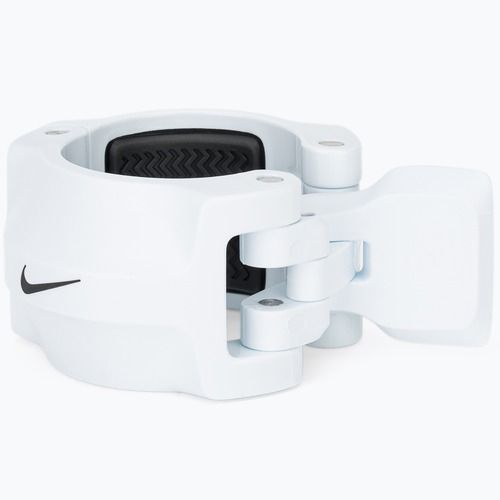 Súlyzórögzítők Nike Strength Barbell Collars 2 pcs. white/black