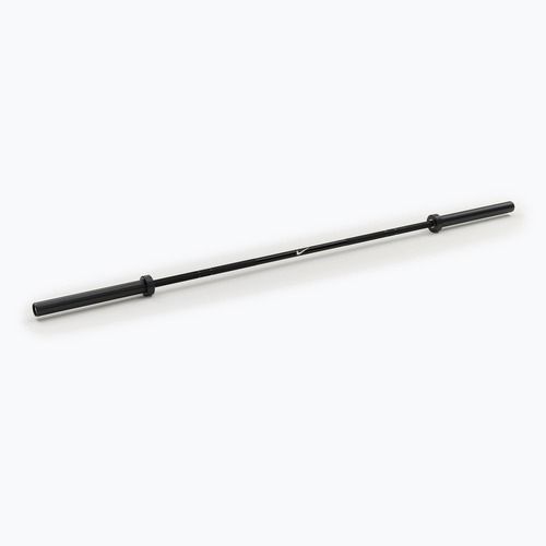 Egyenes rúd Nike Strength Chrome Barbell black chrome swoosh