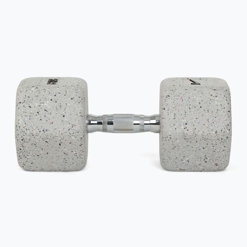 Gumírozott kézisúlyzó Nike Strength Grind Hex Dumbbell 22,5 kg wolf grey