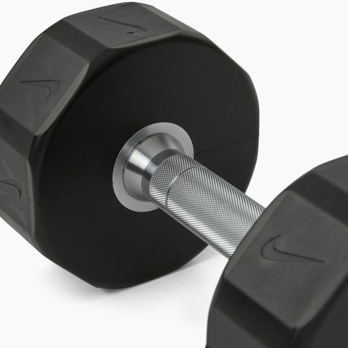 Krómozott kézisúlyzó Nike Strength Pro Urethane Dumbbell 12 kg black/white