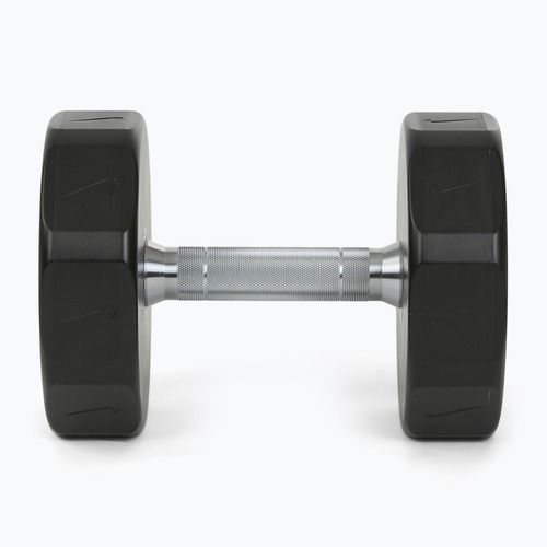 Krómozott kézisúlyzó Nike Strength Pro Urethane Dumbbell 16 kg black/white