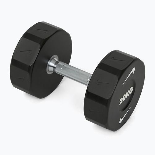Krómozott kézisúlyzó Nike Strength Pro Urethane Dumbbell 20 kg black/white