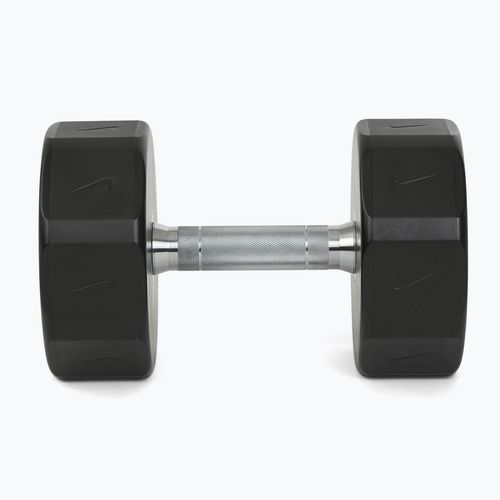 Krómozott kézisúlyzó Nike Strength Pro Urethane Dumbbell 24 kg black/white