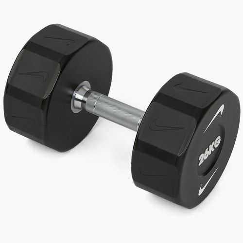 Krómozott kézisúlyzó Nike Strength Pro Urethane Dumbbell 26 kg black/white