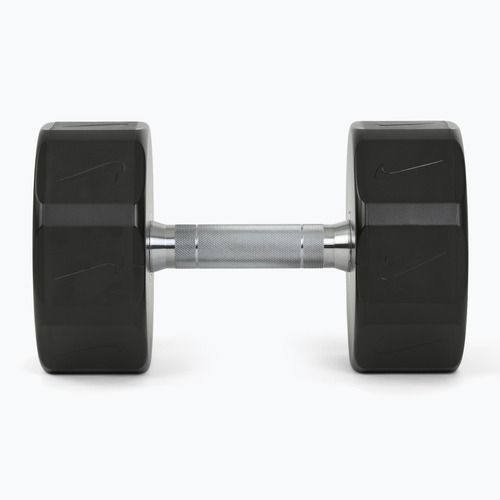 Krómozott kézisúlyzó Nike Strength Pro Urethane Dumbbell 26 kg black/white