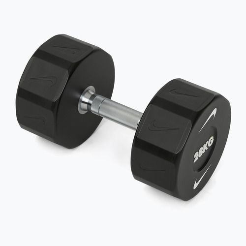 Krómozott kézisúlyzó Nike Strength Pro Urethane Dumbbell 28 kg black/white