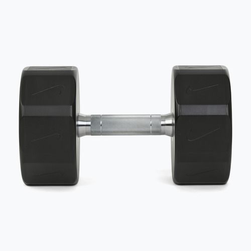 Krómozott kézisúlyzó Nike Strength Pro Urethane Dumbbell 28 kg black/white