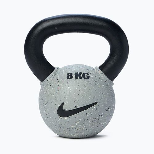 Golyós súlyzó Nike Strength Rubber Coated 8 kg smoke grey