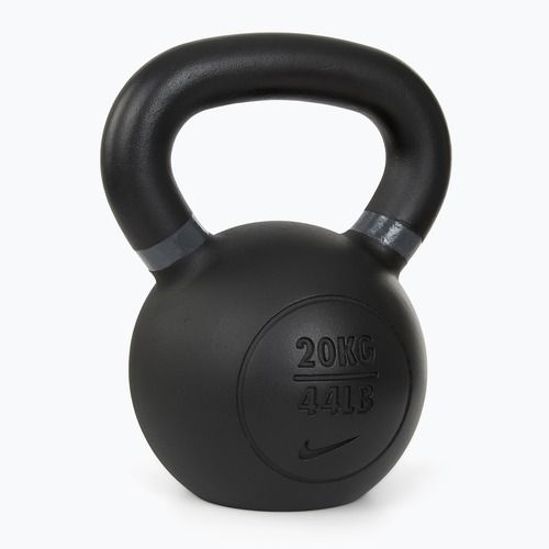 Nike Strength öntöttvas kettlebell 20 kg fekete/szürke