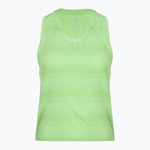 Női futópóló Under Armour Velociti Singlet lumos lime/white