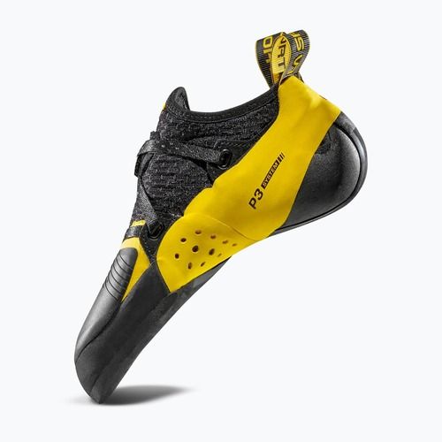 Gyerek mászócipő La Sportiva Solution Comp yellow/black