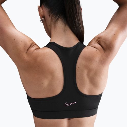 Nike Swoosh Medium Support fekete edzőmelltartó