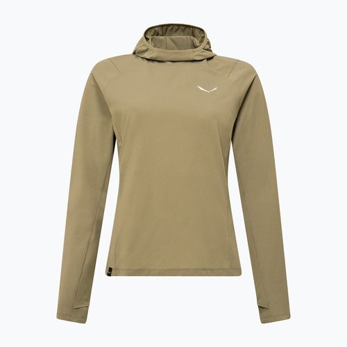Salewa Puez Sun Hoodie női trekking pulóver quicksand