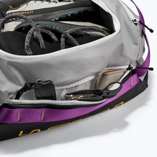 Utazótáska La Sportiva Nomad Duffel 40 l chalk/black