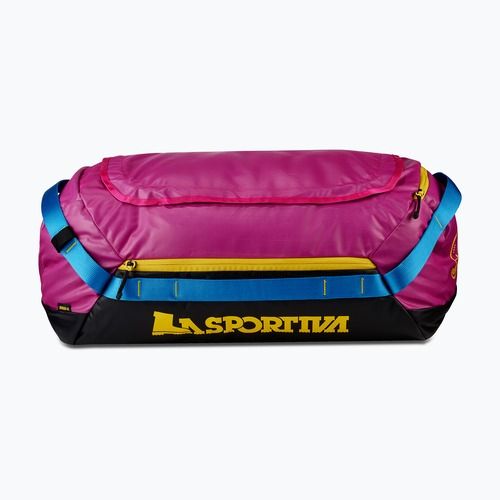 Utazótáska La Sportiva Nomad Duffel 40 l fuchsia/yellow