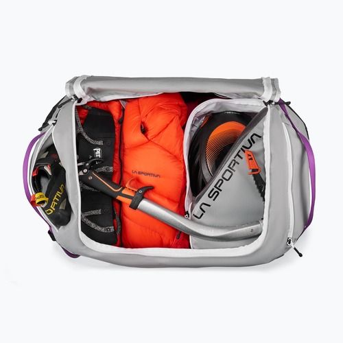 Utazótáska La Sportiva Nomad Duffel 70 l chalk/black