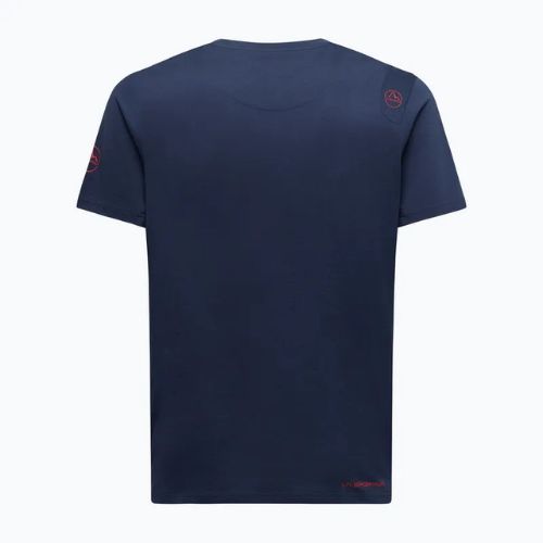 La Sportiva Solution night sky/mountain red férfi mászó póló