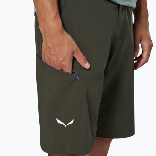 Salewa Pedroc férfi trekking rövidnadrág 4 DST Cargo dark olive/0910