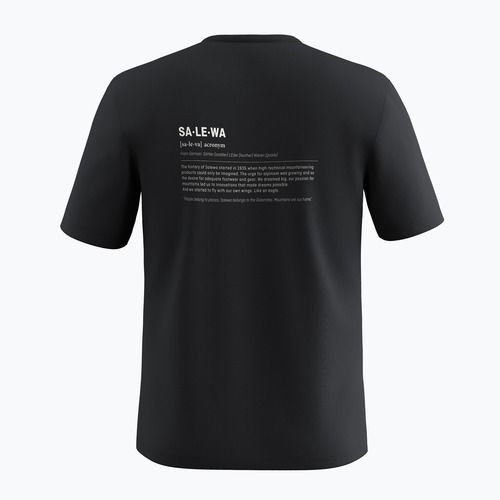 Salewa Eagle Vocab black out férfi póló