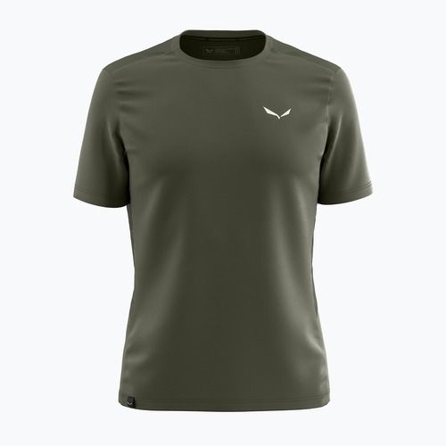 Salewa Puez Hyb Dry férfi túrapóló faded green