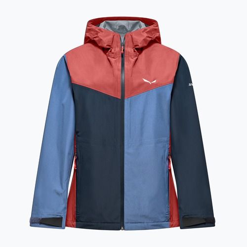 Női esőkabát Salewa Puez Aqua 4 PTX 2.5L etruscan red/muli