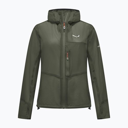 Női esőkabát Salewa Pedroc 2 PTX 2.5 Light faded green