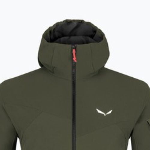 Férfi softshell dzseki Salewa Agner DST dark olive/0910