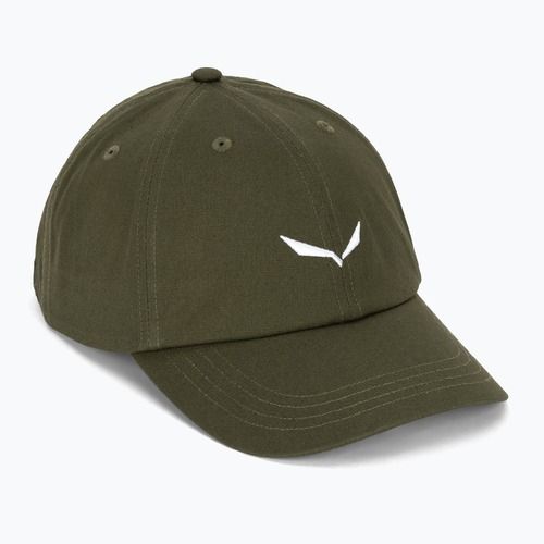 Salewa Eagle Logo dark olive baseball sapka