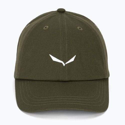 Salewa Eagle Logo dark olive baseball sapka
