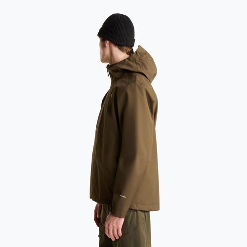 The North Face Whiton gyerek esőkabát 3L taupe green