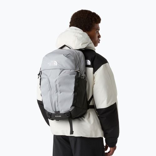 Városi hátizsák The North Face Surge 31 l melt grey dark heather/tnf black
