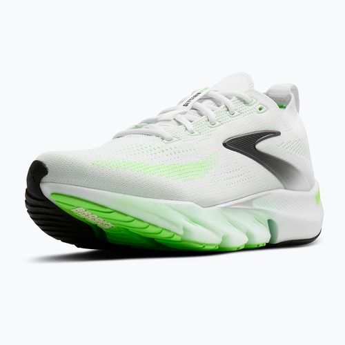 Férfi futócipő Brooks Glycerin Flex white/green gecko/phantom