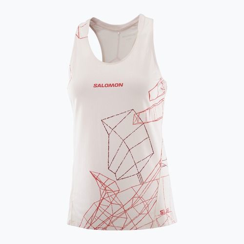 Salomon S/Lab Speed Tee női futópóló lilac ash színben