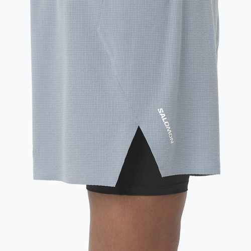 Salomon Sense Aero férfi futóshort 2IN1 5 "trade winds"