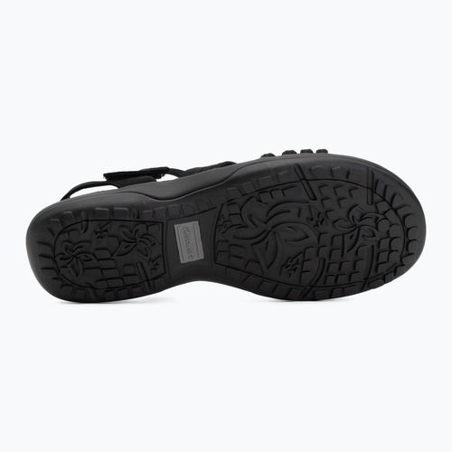 Női szandálok SKECHERS Reggae Slim Coffee Run black